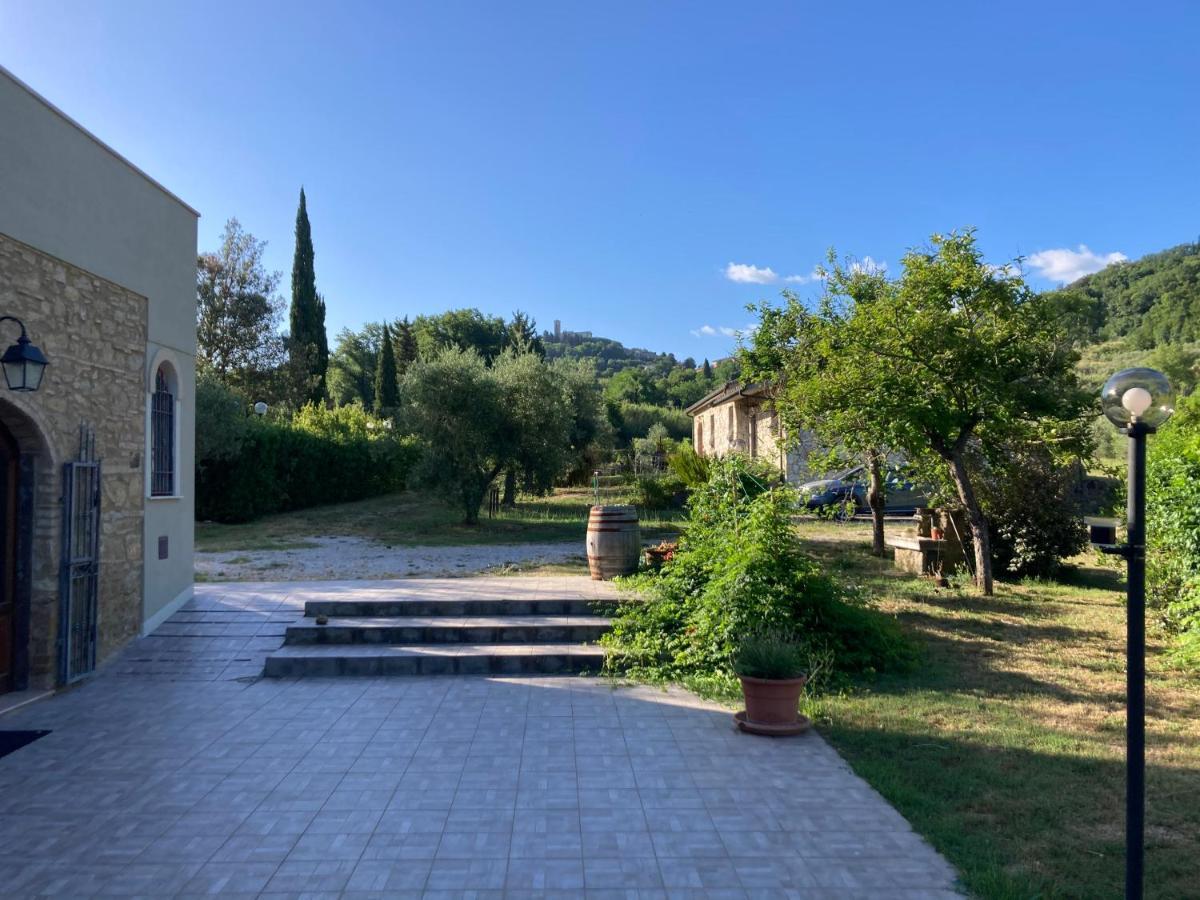 Le Giuncaie - Vigna Con Alloggio Montescudaio Bagian luar foto